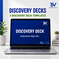 Discovery Decks - 3 Discovery Deck Templates