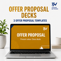 Offer Proposal Decks - 3 Offer Proposal Templates