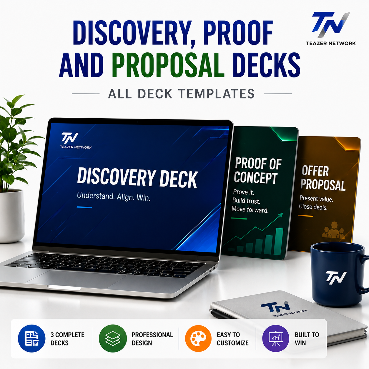 Discovery, Proof and Proposal Decks - ALL Deck Templates